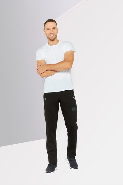 Puma x Ferrari Men Sportswear Fit Training Pants, Black