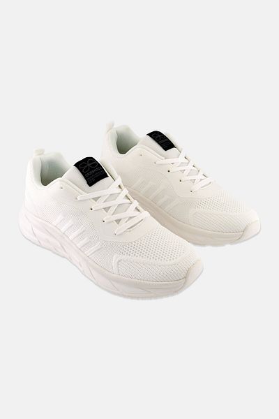 Crosshatch Men Lennart Lace Up Training Shoes, White