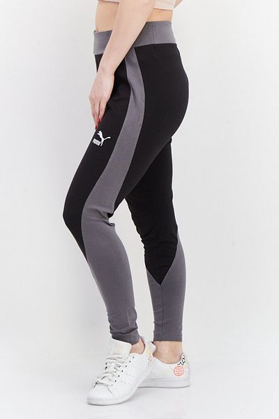Puma Women Sportswear Fit Brand Logo Training Leggings, Black
