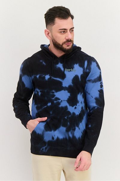 Hurley Men Sportswear Fit Long Sleeve Outdoor Sweatshirt, Blue