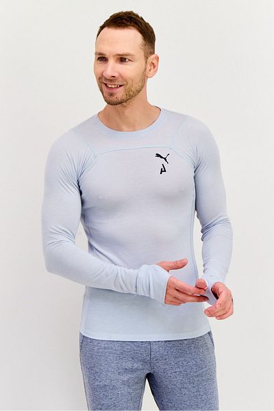 Puma Men Sportswear Fit Training T-Shirt, Sage Blue