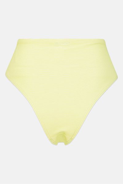 BİLLABONG Women Ribbed Pull On Bikini Bottom, Light Green