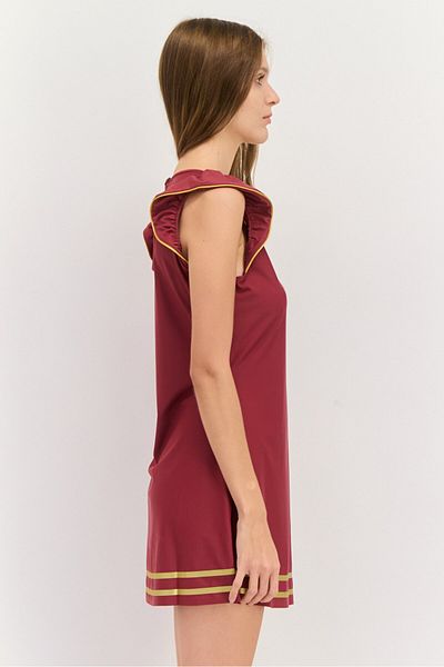 Ellesse Women Sportswear Fit Sleeveless Outdoor Dress, Burgundy