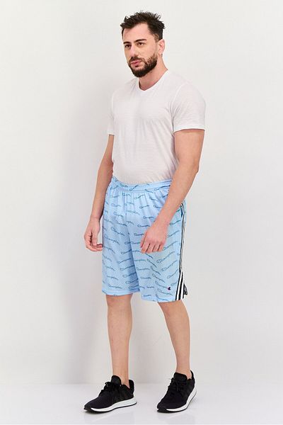 Champion Men Sportswear Fit 9 Inseam Training Shorts, Sky Blue