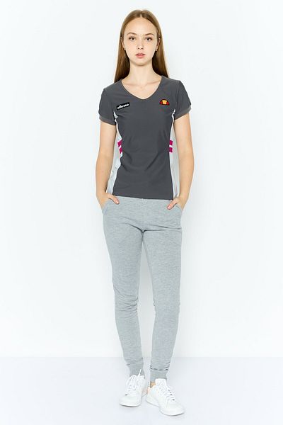 Ellesse Women Sportswear Fit Short Sleeve Training Top, Grey