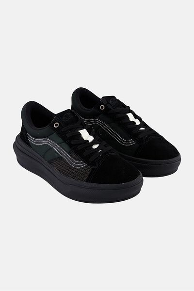 Vans Women Old Skool Over Lace Up Outdoor Shoes, Black