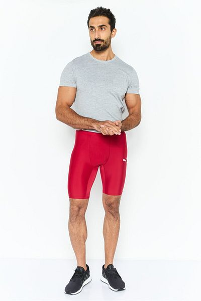 Puma Men Sportswear Fit Yoga Shorts, Red