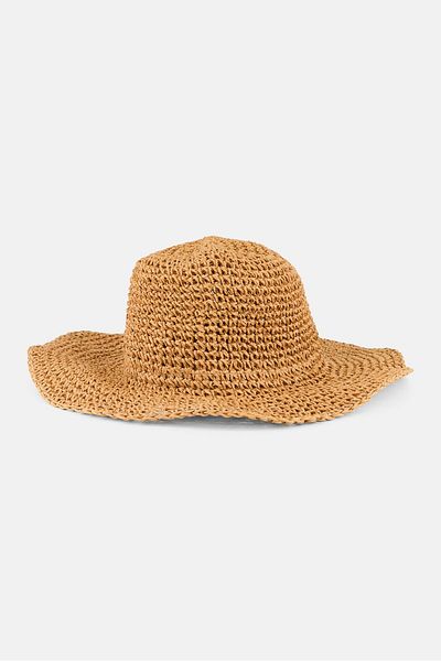 Aerosoles Women Textured Bucket Hat, Tan