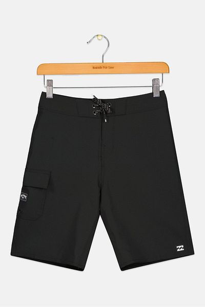 BİLLABONG Kids Boy Brand Logo Board Short, Black
