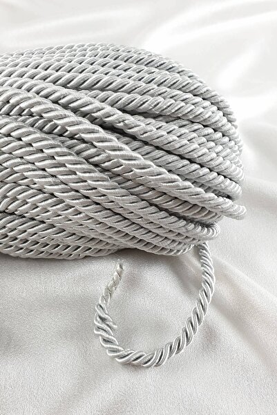 Hayalperest boncuk Γκρι κορδόνι 8 χιλιοστά