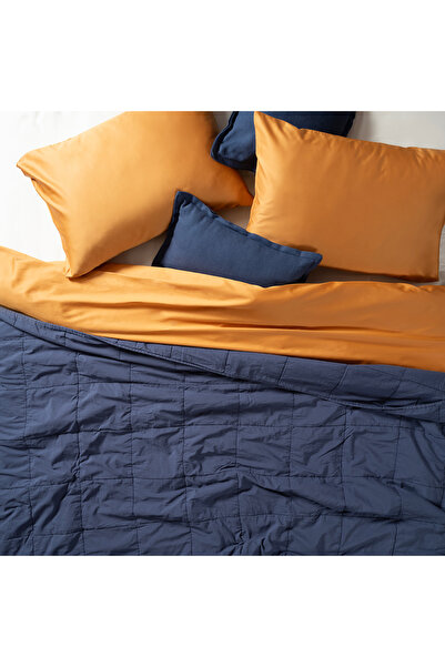 Zsa Zsa Zsu Solıd Kapitoneli Tek Kişilik Pamuk %100 Pamuk Yatak Örtüsü 160x22...