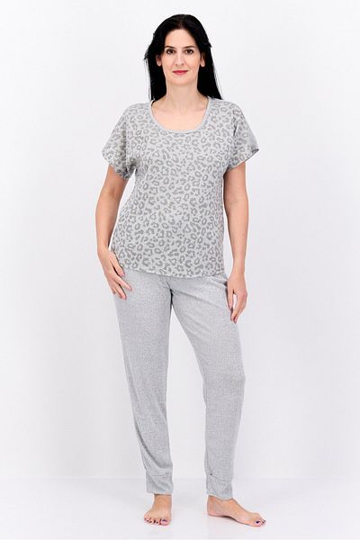 Vince Camuto Women 2pc Allover Print Pyjamas Set, Grey
