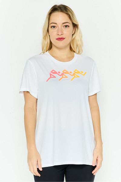 Puma Women Sportswear Fit Short Training T Shirt, White