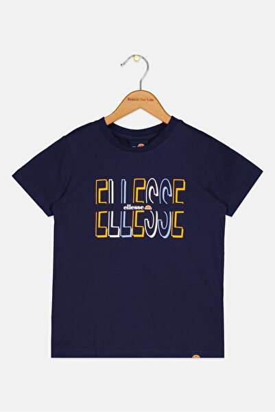 Ellesse Kids Girl Sportswear Fit Short Sleeve Outdoor T-Shirt, Navy
