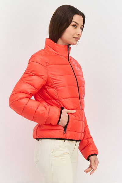 Hugo Boss Women Quilted Puffer Jacket, Red