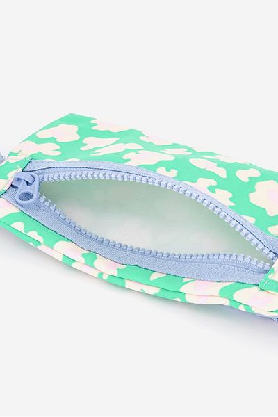 Tchibo Kids Girls Printed Belt Bag 19.5 L X 11 H X .5 W Cm, Green
