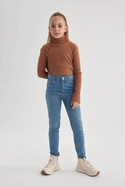 DeFacto B0347a8-fw Pantaloni din denim pentru fete
