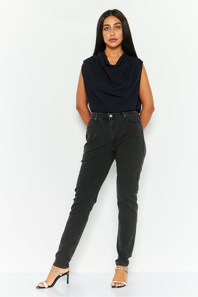 Lee Women Plus Size Washed Skinny Jeans, Black