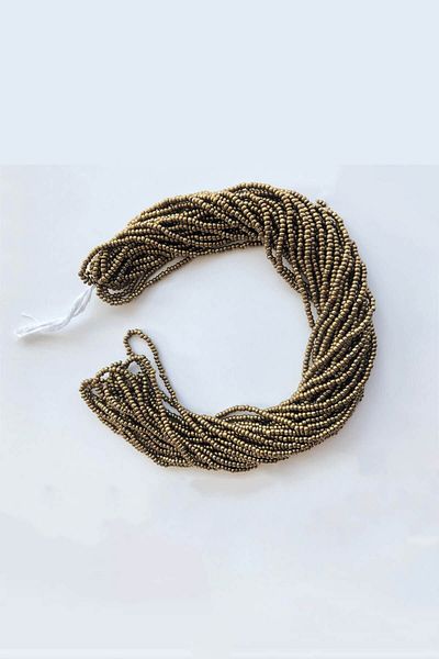 Hayalperest boncuk Χάντρες άμμου με επίστρωση καφέ 2 mm