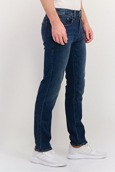 GAP Men Slim Fit Washed Stretchable Jeans, Blue