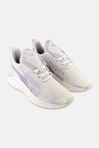 Puma Men Fracture Nitro Lace Up Running Shoes, White