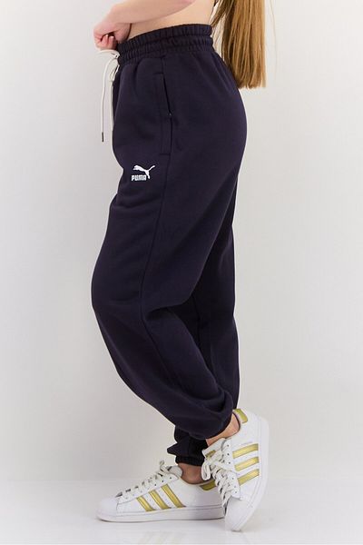 Puma Women Relaxed Fit Training Team Sweatpants, Navy