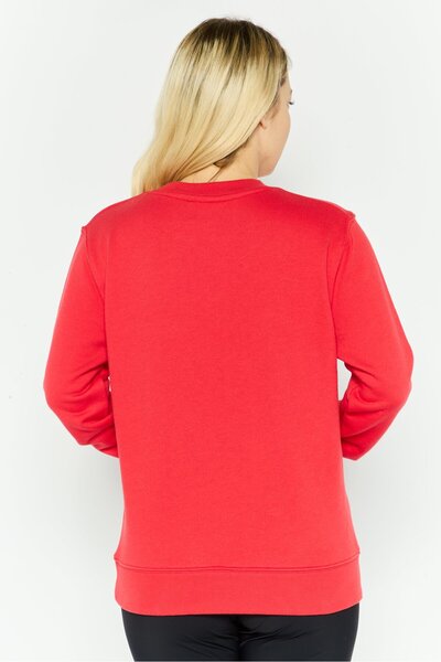 Champion Women Sportswear Fit Outdoor Sweatshirt, Red