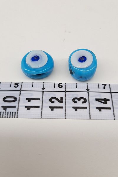 Hayalperest boncuk Calf Eye Evil Eye Bead Turquoise Blue