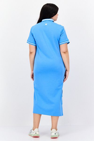 adidas Women Sportswear Fit Short Sleeve Training Dress, Blue