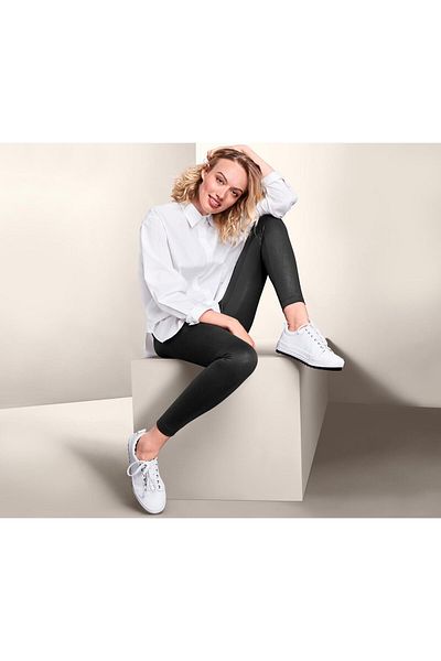 Tchibo Women Plain Leggings, Black