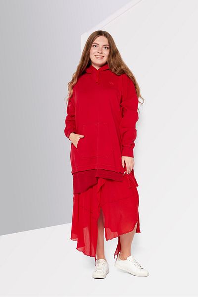 Diesel Women Embroidered Logo Sweater Dress, Red