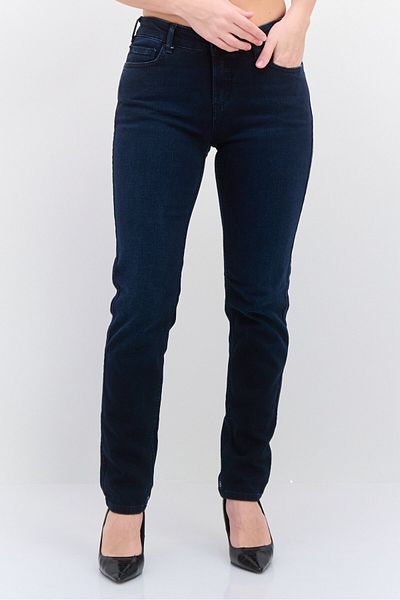 Scotch & Soda Women Slim Fit Washed Stretchable Jeans, Navy Blue