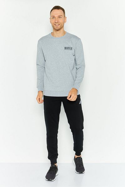 SKECHERS Men Sportswear Fit Long Sleeve Training Sweatshirt, Grey