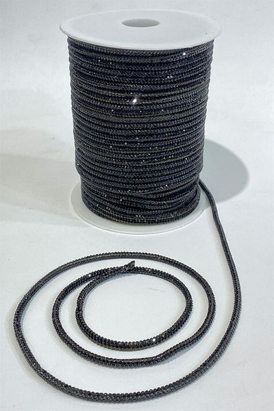 Hayalperest boncuk Stone Detailed Full Pipe Strip