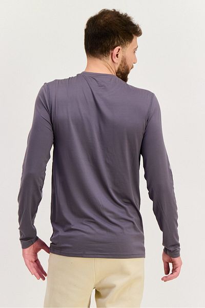Champion Men Sportswear Fit Long Sleeve Training T Shirt, Grey