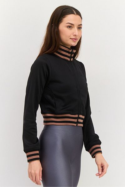 Hurley Women Sportswear Fit Long Sleeve Training Sweatshirt, Black