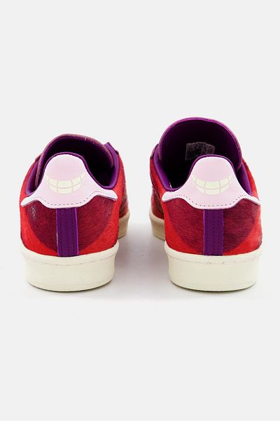 adidas Originals X Disney Kids Boy Campus 80s Cheshise Lace Up Shoes, Purple