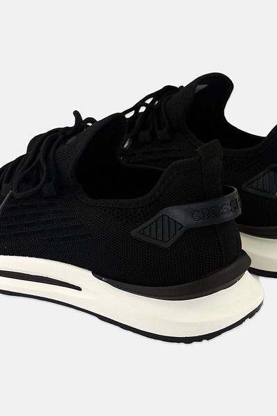 Crosshatch Men Lace Up Outdoor Shoes, Black