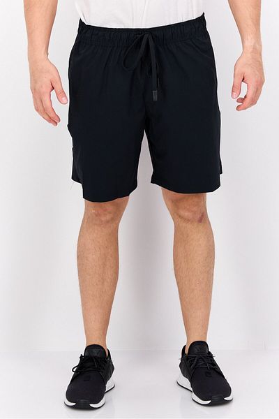 Legend Men Sportswear Fit 7 Inseam Drawstring Training Shorts, Brown