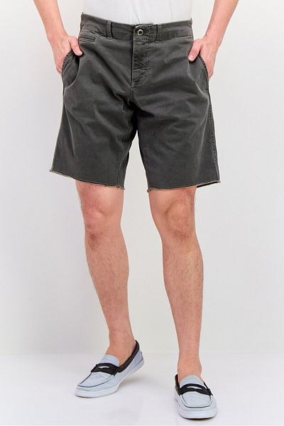 Original Paperbacks Men Plain Cargo Shorts, Dark Grey