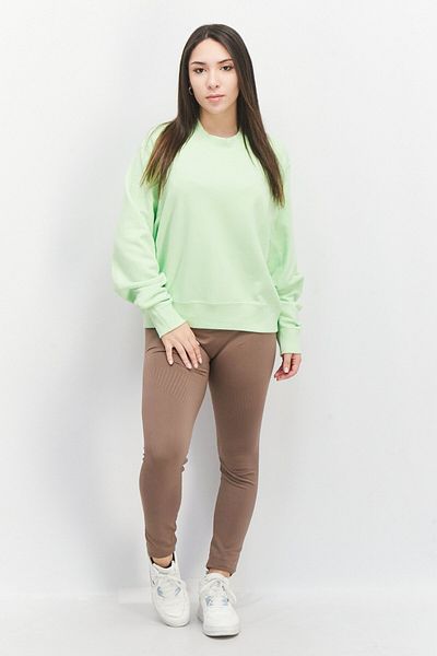 Puma Women Sportswear Fit Long Sleeve Training Sweatshirt, Lime Green