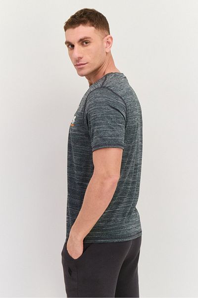 SKECHERS Men Sportswear Fit Short Sleeve Outdoor T-shirt, Grey