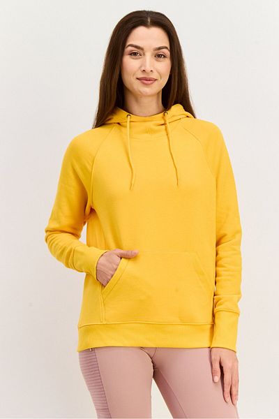 Champion Women Sportswear Fit Long Sleeve Outdoor Sweatshirt, Orange