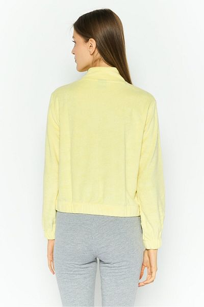 Hurley Women Sportswear Fit Long Sleeves Outdoor Sweatshirt, Yellow