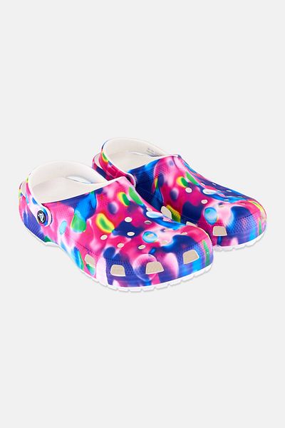 Crocs Women Slip On Clogs, Pink Combo
