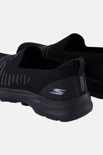 SKECHERS Women Slip On Outdoor Shoes, Black