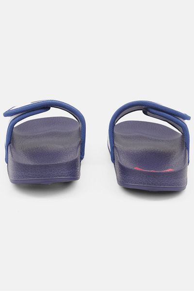 Levi's Kids Boy Brand Logo Slip On Slides, Navy