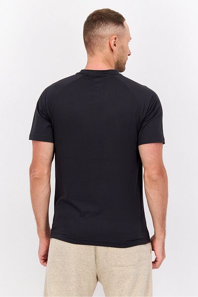 Legend Men Sportswear Fit Short Sleeves Training T-shirt, Charcoal Black