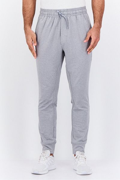 gaiam Men Slim Fit Outdoor Sweatpants, Light Grey