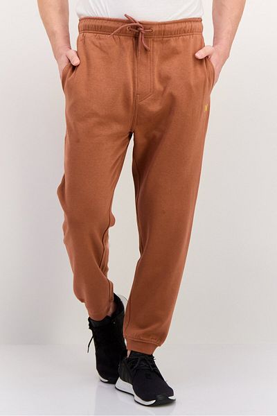 Hurley Men Sportswear Fit Training Sweatpants, Rust